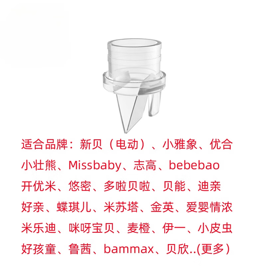 山头林村适用于bololo吸奶器配件15923个适用新贝小雅象优合missbabyboo鸭 【3个装】 电动式