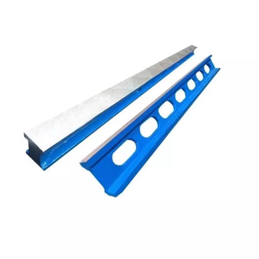 Zuolou cast iron flat ruler I-shaped ruler level ruler high-precision detection scraping machine grinding guide rail measurement parallel ruler entry-level factory level 2-2500mm
