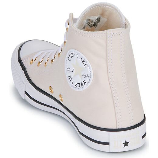 Converse -Schuhe für Frauen High Top Casual Board Schuhe Chuck Sports Schuhe Beige 2025 Frühlings- und Herbst -vielseitige Sneakers für Frauen A14988c Beige 36
