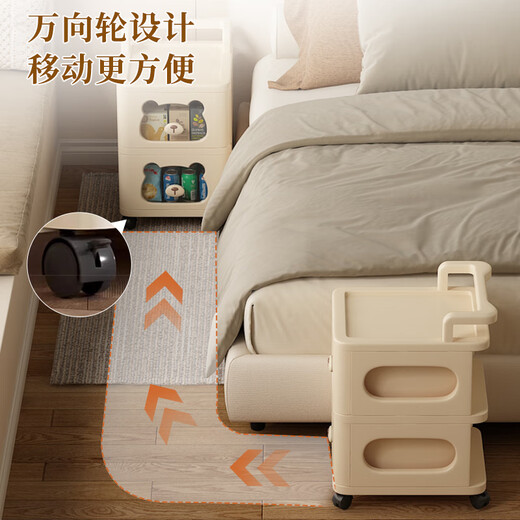 Anya – Table de chevet pour chambre à coucher, petite Table de chevet, support de rangement Simple, petite armoire de rangement pour la maison, nouvelle collection 2025