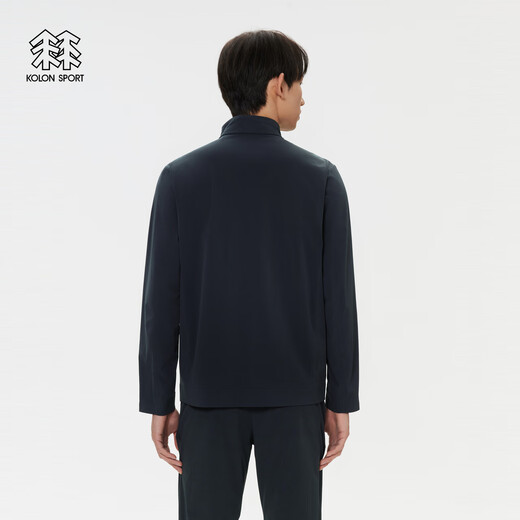 Kolon Sport/Kolon Shule Jacke Herren kalte schwarze wasserresistente Kontaktkühlung UPF50+ Jacke LHJK5MT841-BK Schwarz XL 180/100A