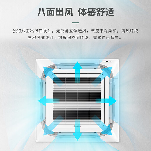 Changhong central air conditioner 5 HP one-to-one ceiling-mounted air conditioner first-class energy efficiency factory store commercial ZKR120QW/Z(3)B1+R1 380V trade-in