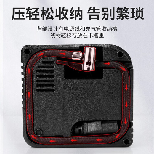 Electric vehicle air pump 48V60V72V universal 12V motorcycle air pump tire portable pump with meter 48-72V 1.5m cable no Specifications