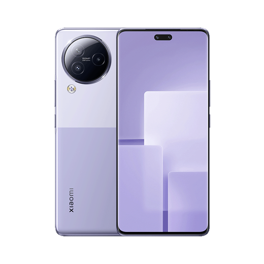 Xiaomi Xiaomi Civi 3 comes with original case, state subsidy, 5G mobile phone bionic main camera, optical image stabilization, smart, thin, light and good-looking girls’ camera and game phone civi3, rose purple, 12GB+512GB, official standard configuration