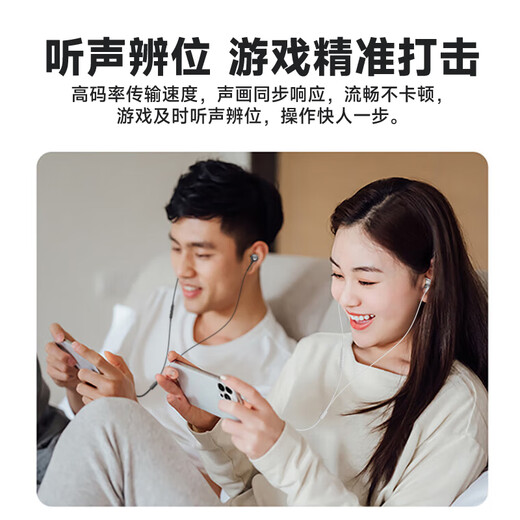 Philips (PHILIPS) type-c headphones wired Apple iPhone15ProMaxPlus Huawei mate60p50 Honor Xiaomi Redmi mobile phone iPad tablet Android semi-in-ear type