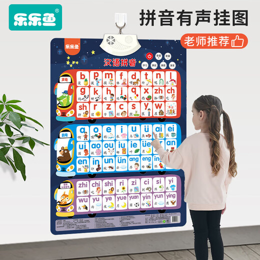 
Children's audio hanging pictures toys toys reading wall hanging paintings baby learning machine one-piece English letters (electricity transmission hook)