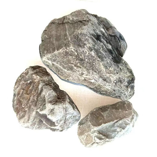 Fish tank stone ornamental stone aquarium decoration stream bluestone piece landscaping water and land tank original size fish shrimp turtle fake stream bluestone medium piece 5Jin Jin equals 0.5kg 3 to 4 pieces