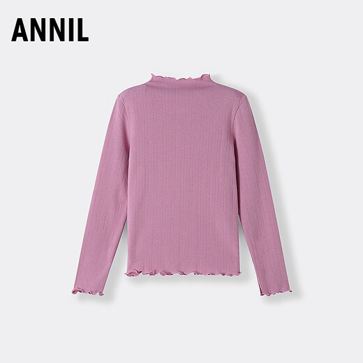 Annai children's clothing women's long-sleeved sweater 2025 autumn new style Art Pink 110