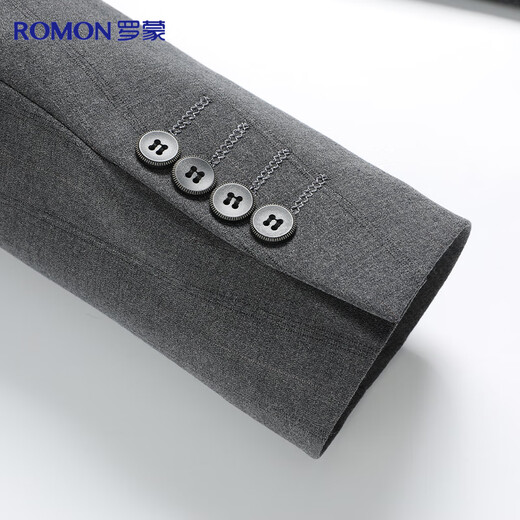 Romon suit men's slim professional formal suit business casual groom's suit wedding dress men's suit