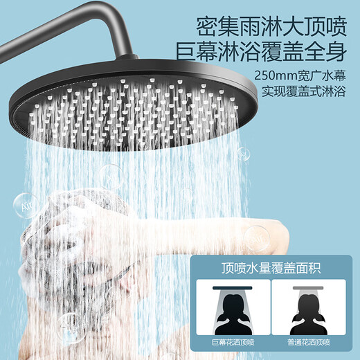 莱尔诗丹淋浴花洒套装卫浴钢琴花洒全套增压花洒喷头浴室淋浴器LD9856H