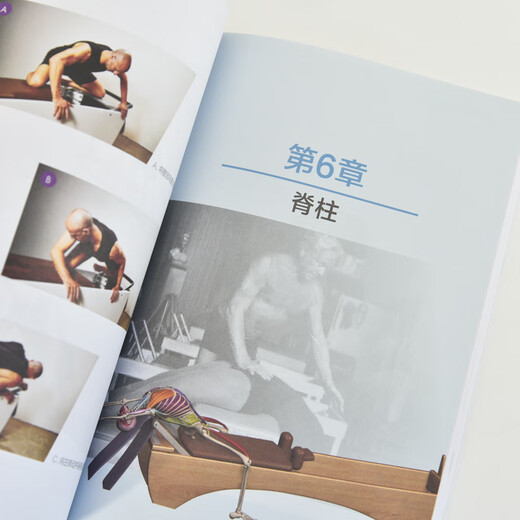 Pilates bed stretching training anatomy diagram