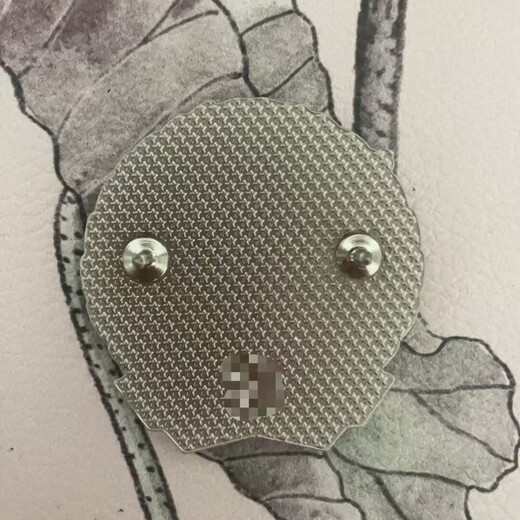 National F Service Medal Exclusive Service Medal for Boyfriend or Girlfriend Chinese Style Brooch in Stock Three Bacteria Style