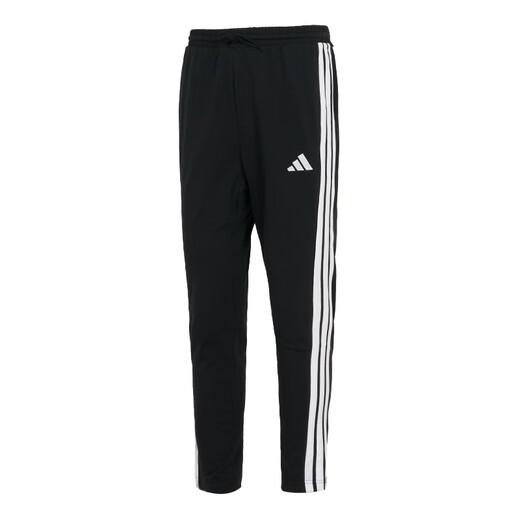 Adidas Men's Casual Pants 2025 Autumn New Sports Pants Running Training Pants Breathable and Comfortable Knitted Trousers JE6430/Three Stripes Small Feet/Photo Refund 5 L 180/86