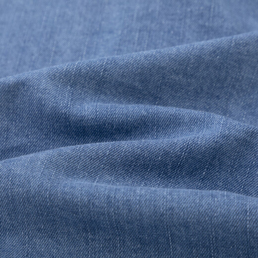 Dudujia washable children's soft denim jacket spring boys' stylish shirts girls' outdoor casual tops spring and autumn denim blue 80