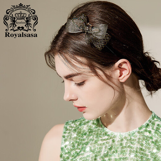 Royal sasa royal salsa headband handmade metal copper wire headband forest fairy braided headband pressed hair clip hair accessories