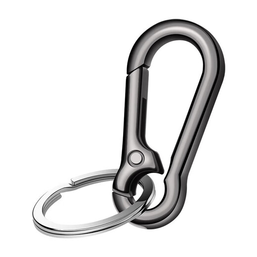 Schlüsselbund robuster und langlebiger Autokastring Ring Taille Hanging Metall Schlüsselbund Anti-Verlust Einfache personalisierte und atmosphärische Hummerschnalle
