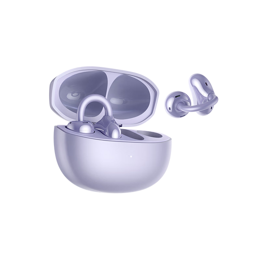 Honor's personal selection of ear clip-on headphones Honor headphones Bluetooth headphones Dual microphone call Noise reduction Long battery life Comfortable Suitable for Honor Huawei mobile phones Monet Purple