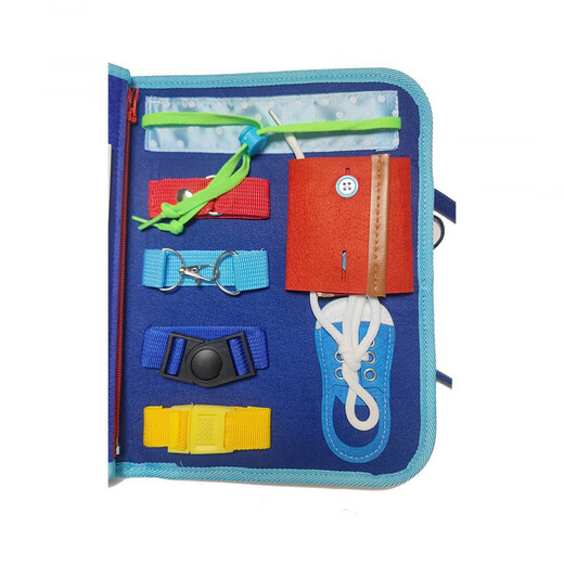 Zhuang Zhuang Hu Busy Book Livre calme Baby Cloth Livre Handmade DIY LIVRE LE VIR MONTESSORI Early Education Toy 1 à 2 ans Gift Dinosaur 8 couches Beau