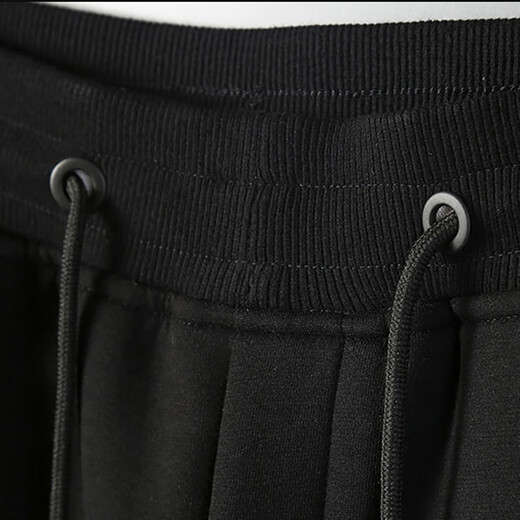 JASONWOOD Casual Pants Men's Autumn and Winter 2025 New Velvet Thickened Sports Pants Loose Leg-length Pants Men's Black Official Genuine 5XL 210-235Jin Jin is equal to 0.5 kg Celebrity Private Wear
