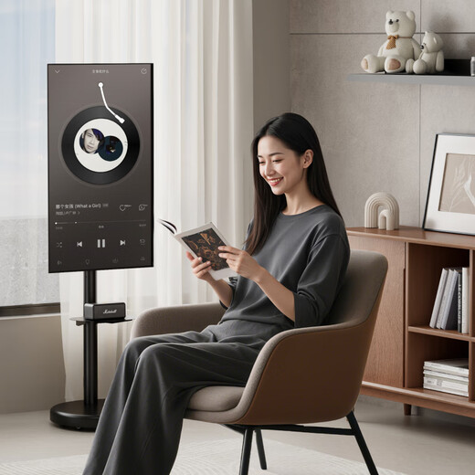 Brateck Northern Arc (32-85) Mobile TV Stand Floor-standing 65 Rotating Liftable TV Stand 75 Horizontal and Vertical Screen Wall Mount 55 TV Stand 70 Bestie Rack FS450 White