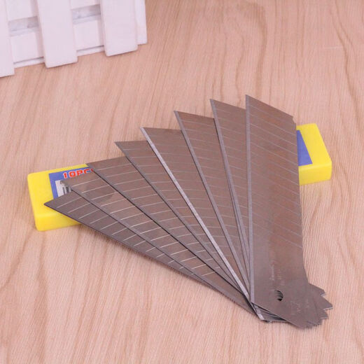 Rigang 100 pieces pack A128 extra large blade enlarged utility knife blade width 25MM extra large blade 10 small box pack 100 pieces