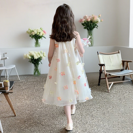 Minsheng girl flower mail princess robe à la mode