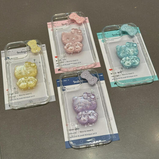 甜苗苗可爱闪粉蝴蝶结Kitty猫适用oppoReno13pro手机壳reno1211pro软壳reno1098pro防摔45k67se保护套Ace OOReno3元气版5G 紫色闪粉-kt