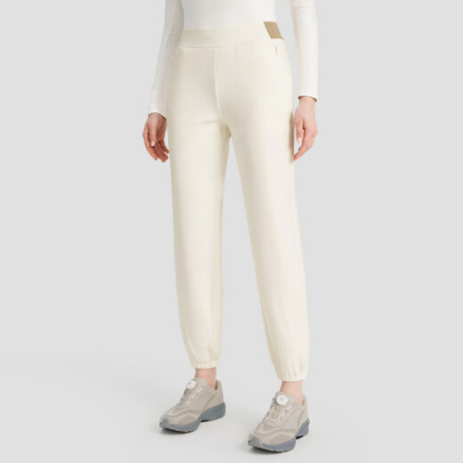 DESCENTE WomensTraining series knitted sports trousers for women CR-CREAM S