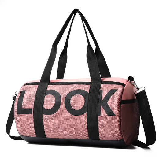 
Lightweight gym bag men swimming waterproof travel bag women short distance large capacity business trip hand luggage bag sports crossbody black