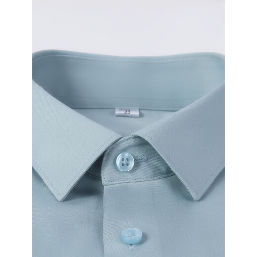 Gy Youngorhanp Yager Herren Kurzärmel-Shirt 2025 Neuer Sinn für neue Stil Nicht-Soled Anti-Falten Business Casual High-End-Sommer halb Ärmel Schwarz PL6167D S 38