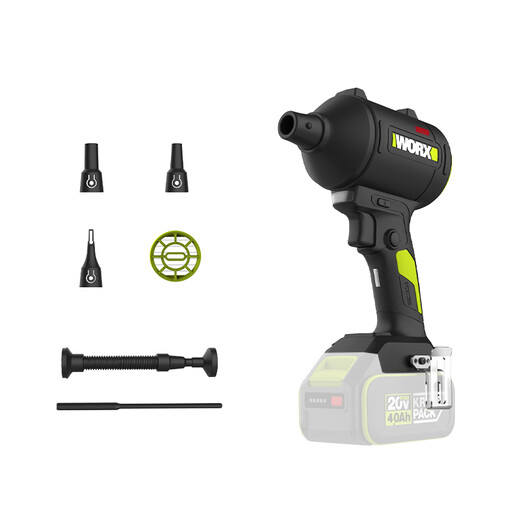 Wu093 Staubentfernung Waffe Wireless Kraftstaubblasen Blasen kleiner Lithium -Haartrocknenstaub Entfernung Gebläse Staubgebläse + Hammer 093 + 3884.0 Dual Electric Fast Lading