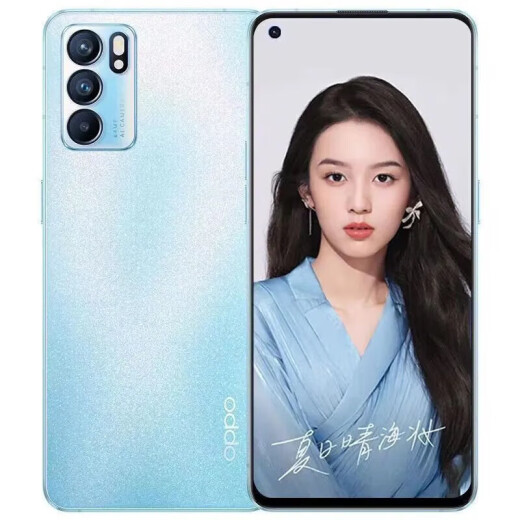 OPPOA96 4G Pass Dual Sim Dual Standby Snapdragon 695 Prozessor 6,43-Zoll-Ultra-Definition großer Leinwand 128G großer Speicher 4500mAh Batterie-Schüler bevorzugte Backup A96 Pink (Gesichtsunterlock) 8 GB+128 GB [Paket 2]