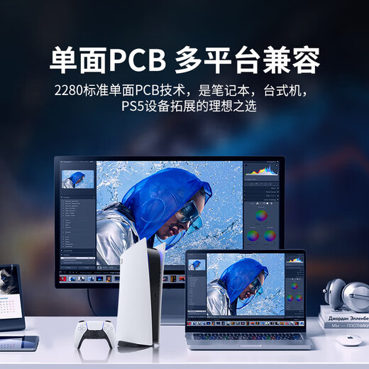 Crucial英睿达 美光P310 500GB SSD固态硬盘 M.2接口（NVMe PCIe4.0*4）读速6600MB/s 台式机笔记本硬盘