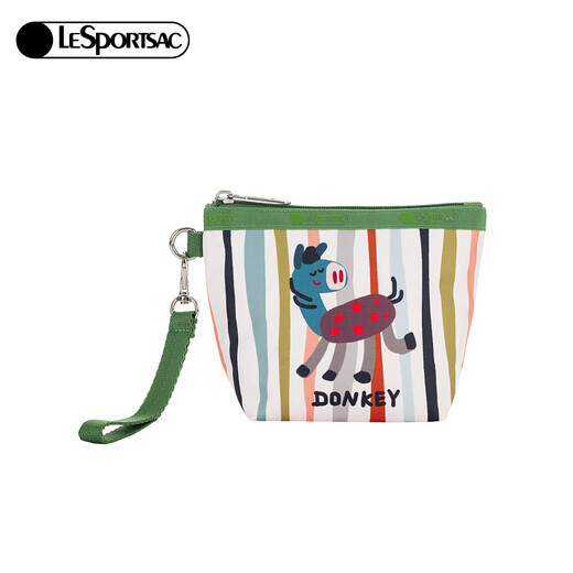 
Lesportsac 2025 new style teasing duck series cute monkey storage small coin wallet handbag colorful donkey