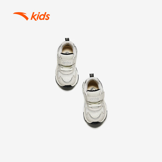 Anta children's sports shoes 2025 autumn baby boys Velcro anti-slip toddler shoes casual shoes A12430003H