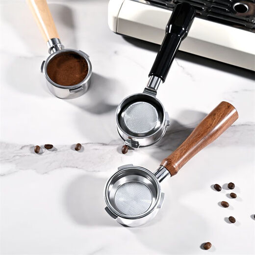 
Yum Picture 58mm three-ear bottomless/3899 Baicui 3833 Marseille/Lehehe coffee machine with bottom handle solid wood 58mm three-ear Yum Picture/Little Square Pro Beech A0.