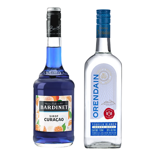 Bardinetsirup lijiao Wein Alkohol importierte französische Originalflasche ausländischer Weinbar Haus Mischung Basis Set Blue Margaret Cocktail Set