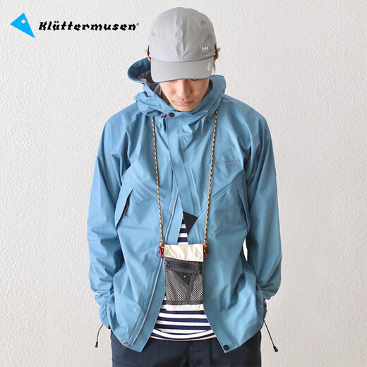 KLATTERMUSEN climbing rat 10651M Asynja men's lightweight jacket-Asynja Jacket M s Granite Blue 675/Blue Granit XL