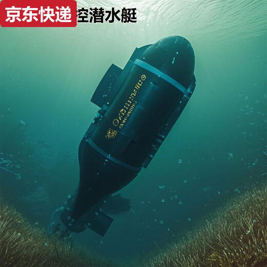 接运猫儿童遥控潜水艇小型核潜艇玩具电动迷你充电玩具船鱼缸船模型防水 6.0升级版六通道上浮下潜宝蓝色