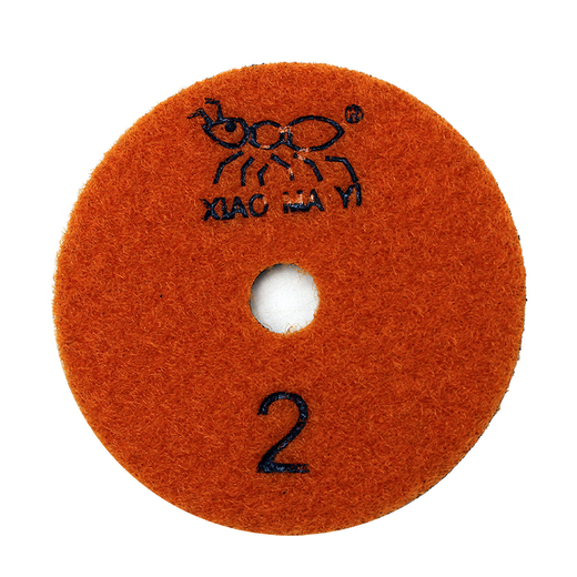 Chuxin Little Ant Dry Polishing Tablet Marble Stone Polishing Tablet Angle Grinder Saw Blade Dry Polishing Tablet Sticking Disk Grinding Ceramic Tile Grinding Tablet Diameter 100/1# 10 Pieces Packed with Sticking Disk