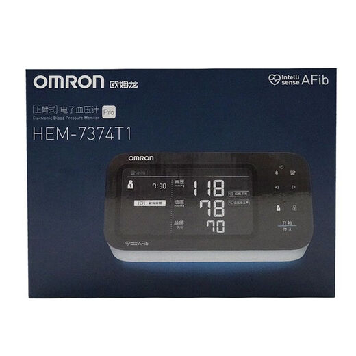 Omron Electronic Blood Spigmomanómetro HEM-7374T1 ARMA ATRIA ATRIA Atrial Esfibrilación en sangre Spigmomanómetro igual al de farmacia Omron Superior Fibrilación auricular Spigmomanómetro de sangre Electrónico 1 [Producto genuino de farmacia, uno para uno para diez para FAKES]