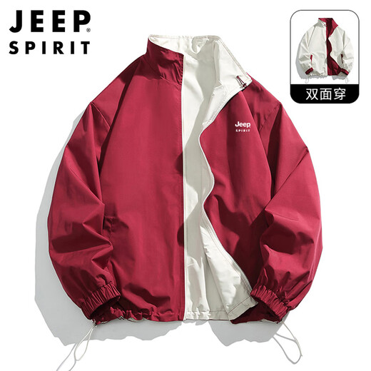 JEEP SPIRIT Jeep jacket men's jacket men's assault top autumn and winter high-end sports casual high-end handsome men's clothing