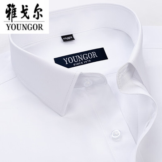 PDG Yageol Mente à manches courtes pour hommes Summer Coton Pure Business Professional Casual Professional Wear Anti-Wrinkes Sans d'âge moyen à rayures DX6629 38 Suggestions [100-120JIN [Jin est égal à 0,5 kg]]]