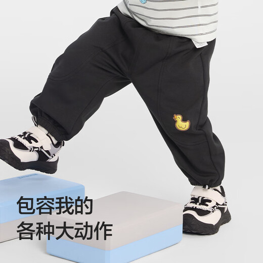 巴拉巴拉童装儿童长裤宝宝束脚裤子男童女童休闲裤宽松2025秋209325108202