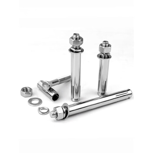 Thousand-speed wheel national standard 304 stainless steel expansion screw bolt extension expansion tube M6*50 (10 pieces) 304