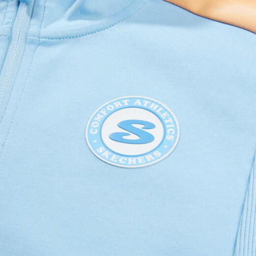 斯凯奇（SKECHERS）女大童针织连帽外套 P323G022-02NL 3XL