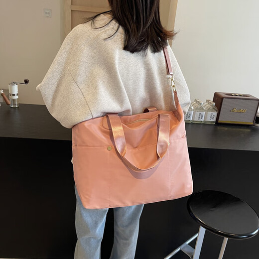 Grenzüberschreitende Mode vielseitig Boston Reisetasche 2025 Neue trendige Handtasche Umhängetasche große Kapazität Einfache Crossbody-Tasche Pink
