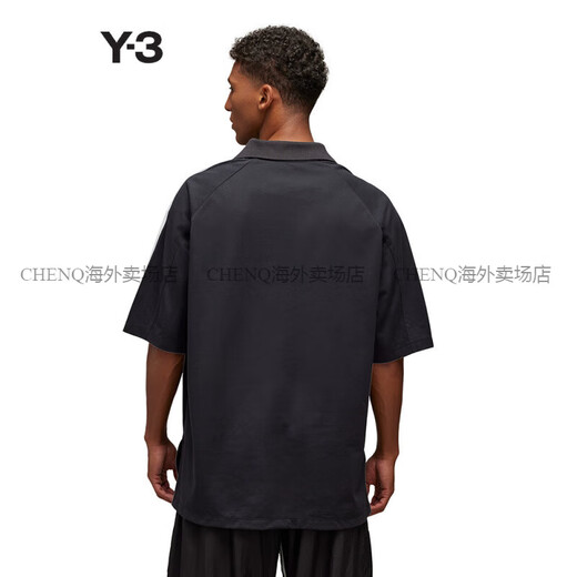 Y-3Y3 Yamamoto Yoshi 2025 Frühlings- und Sommer Neuprodukt Fashion Casual Männer und Frauen T-Shirt JN4877 Schwarz XS