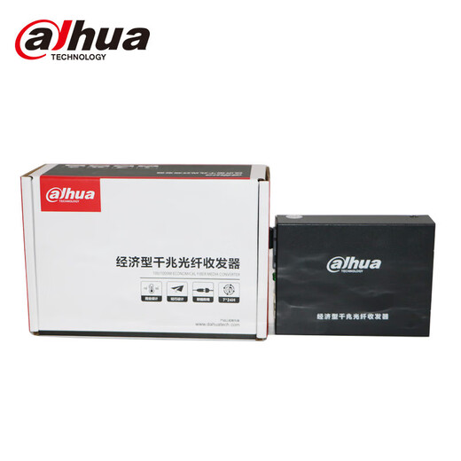Dahua Dahua Gigabit single-mode single fiber transceiver enterprise-level fiber optic transceiver Gigabit photoelectric converter long-distance transmission pair price DH-OTE113TC-G/RC-G