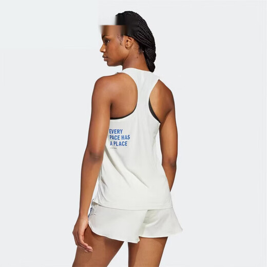 Adidas (adidas) women's comfortable casual and fashionable quick-drying cool running sports vest JC JC7374 M